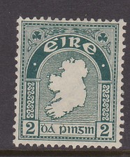 IRELAND, Scott #68: 2d, Mint, 1922-37 "SE" wmk definitives