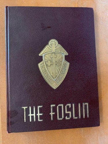 St. Wendelin High School Yearbook 1966 "Foslin" 66 Fostoria, Ohio OH