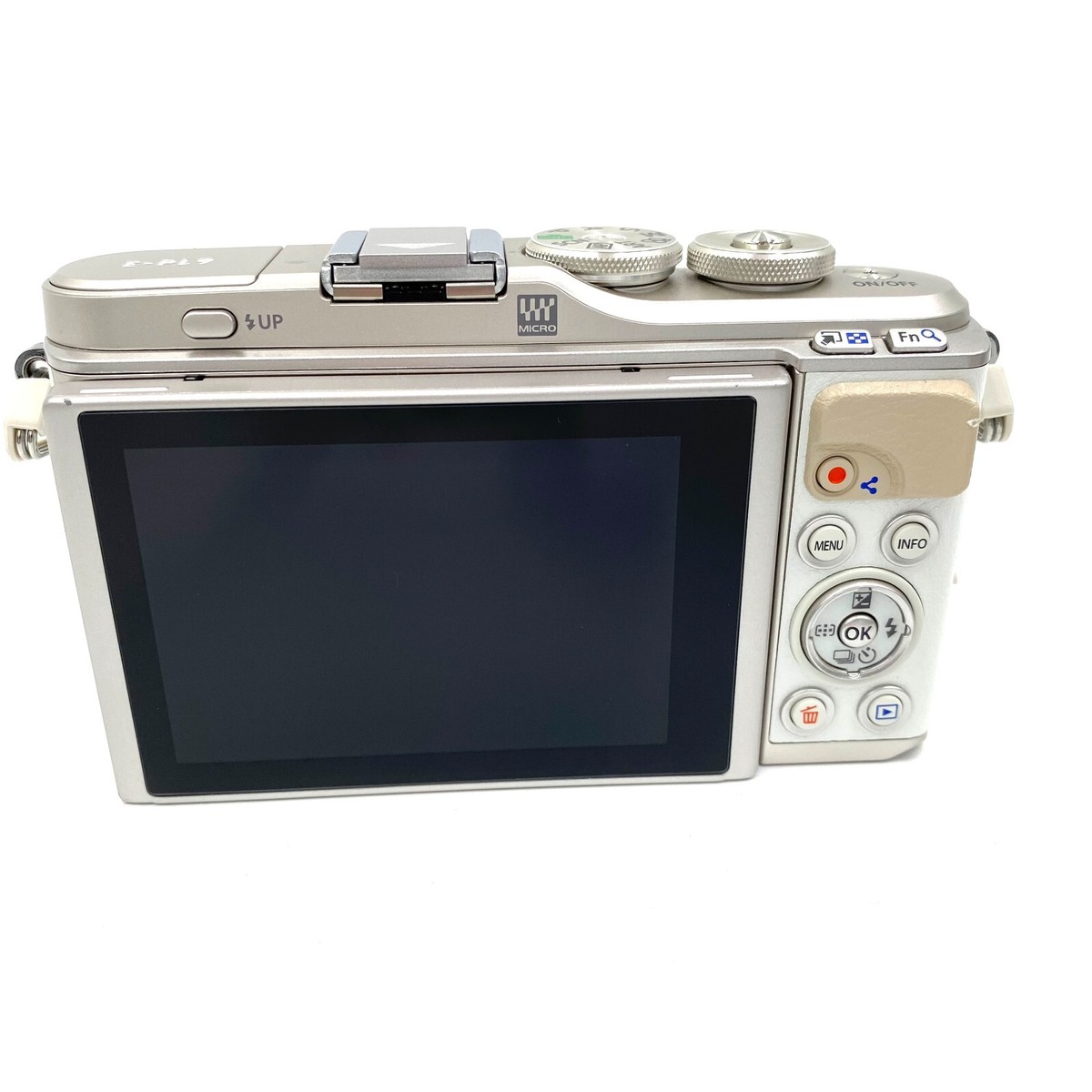 Olympus E-PL9 White 16.1 MP Digital Mirrorless Camera 769 shots