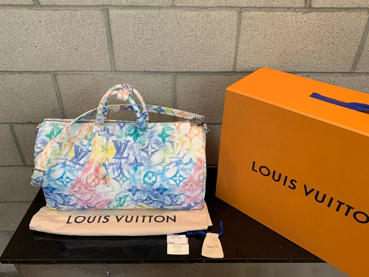 Louis Vuitton Virgil Abloh Everyday LV Keepall Bandoulière Handbag