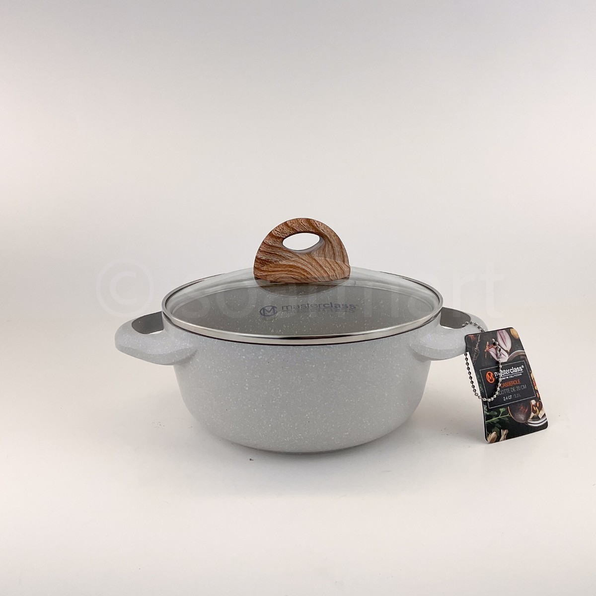 Set 4 Sottobicchieri Quadrati In Ardesia Naturale KitchenCraft MasterClass Artesà | 10 Cm | Confezione Regalo - 4