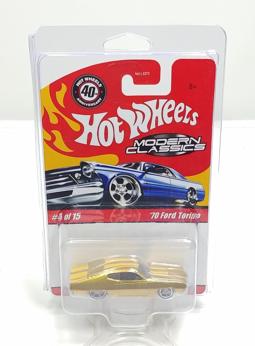 ミニカー Hot Wheels 70 Ford Torino 40th Hot Wheels 40th Anniversary '70 Ford Torino Modern Classics