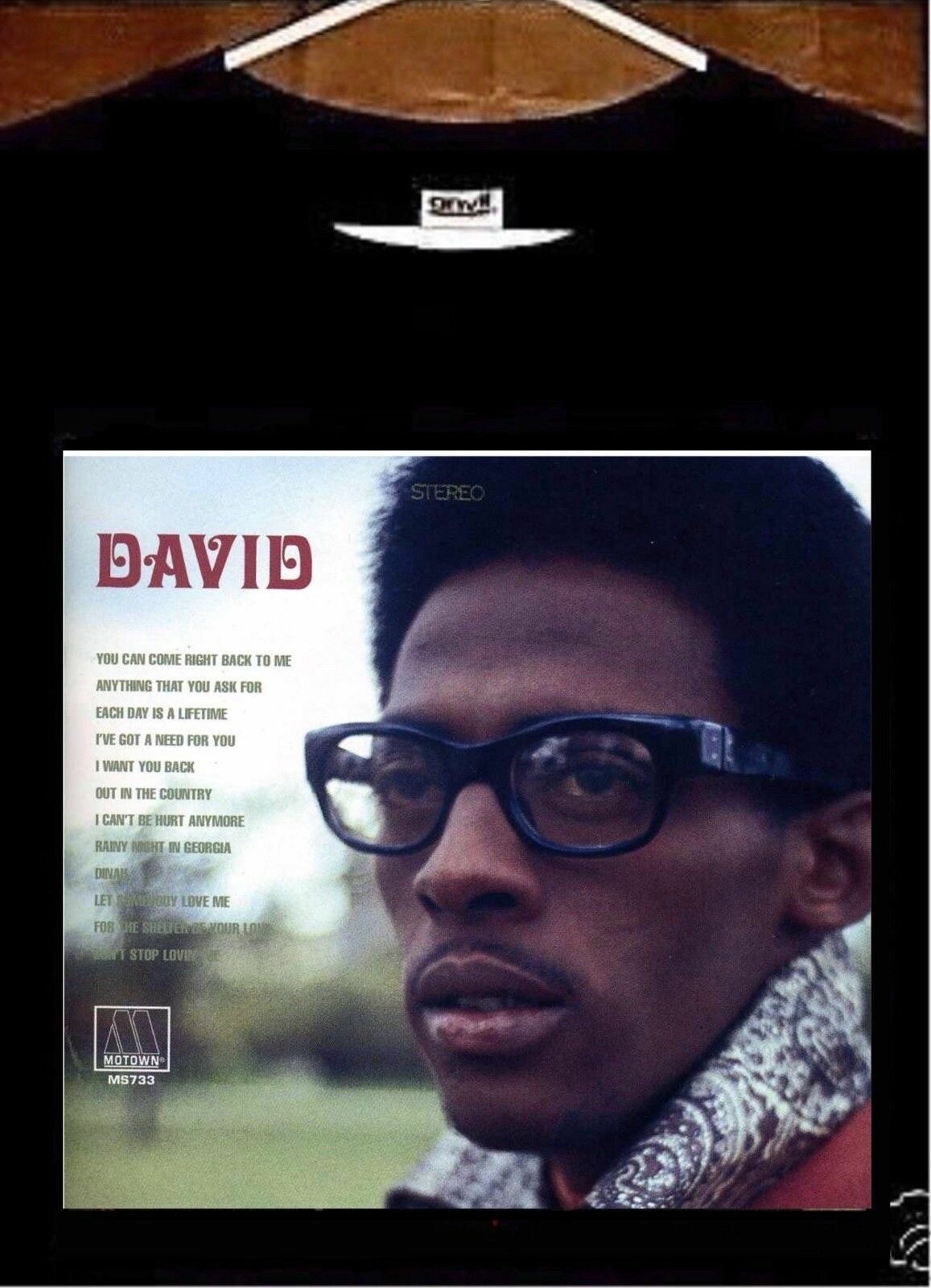 ALTRA Maglietta copertina album David Ruffin David