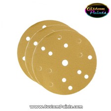 150mm - Sanding Discs - Sizes P40 - P2500 Grit - 7 hole - Hook and Loop