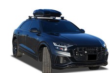 Black Horse Hd Hard Shell 14cubic Feet Roof Top Cargo Storage Box Wsecurity Key