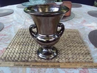 Bronze Colored Royal Haeger ? Handled Urn Pottery Vase 9"Hgt x 7" W VG-EXC Cdn