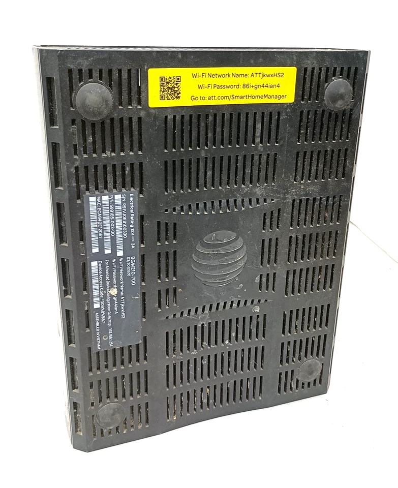 AT&T Arris BGW210-700 WiFi Modem Router Gateway – Dual Band Gigabit – w/ Power C - Image 3 of 4