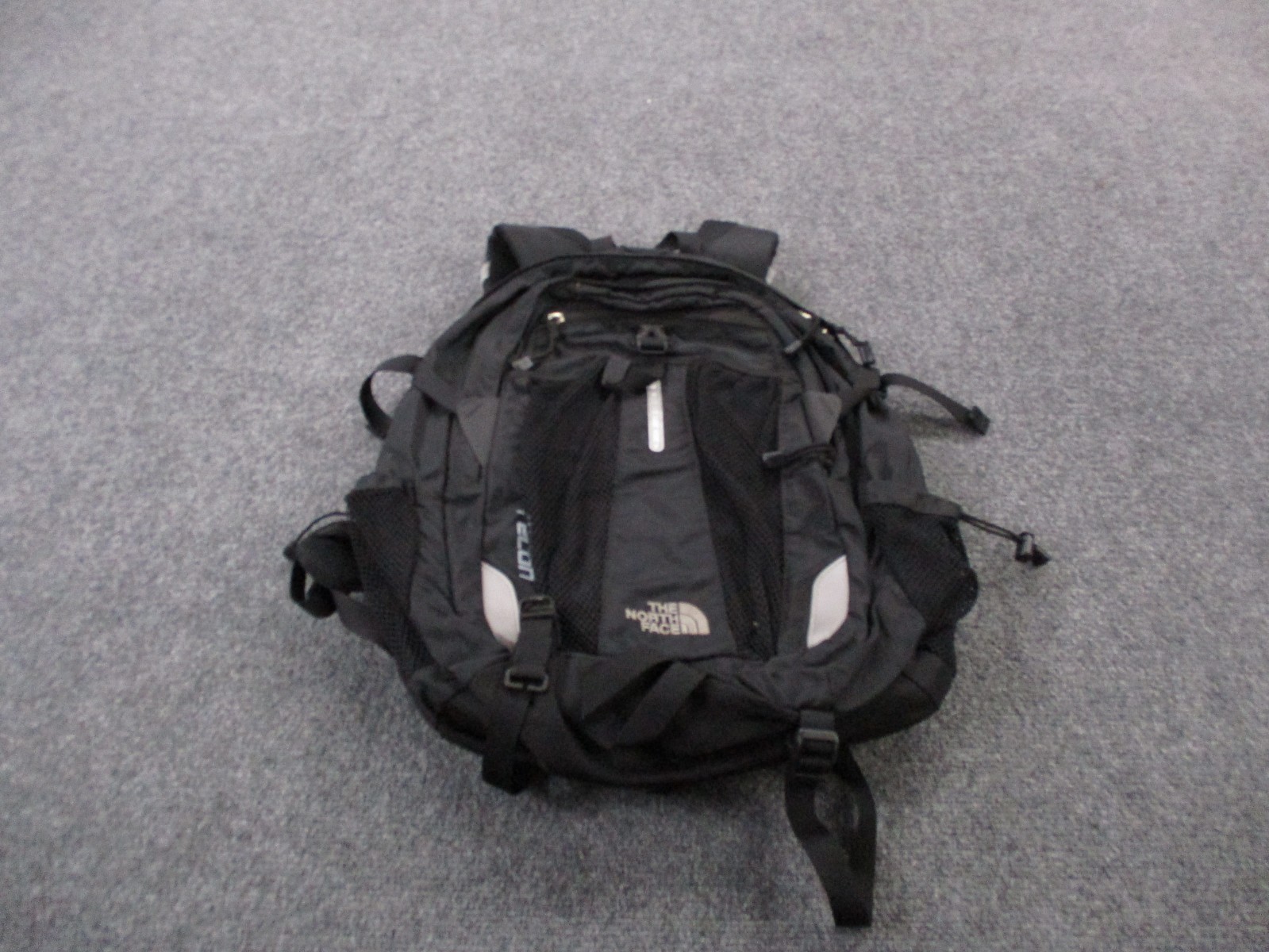 The North Face Backpack Mens Womens Black Recon Utility Outdoor Hiking Camping