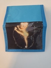 Shiny Bright Tinkerbell Childrens Kids Wallet Blue New