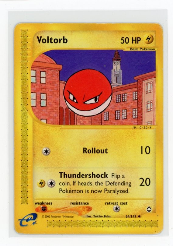 Pokemon Aquapolis #064/147 Voltorb (64)