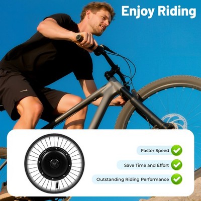 20 Inch Electric Bicycle Front Wheel Hub Motor E-Bike Conversion