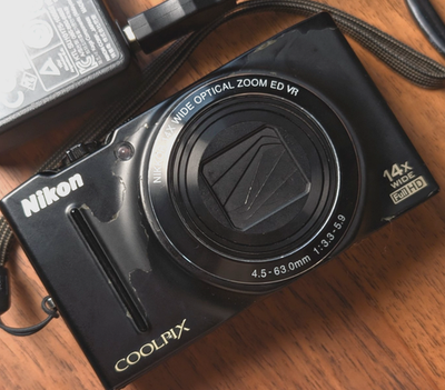 LCD has dark spot Nikon COOLPIX S8200 16.1MP Compact Digital