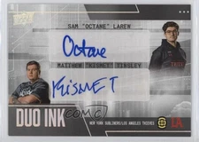 2022-23 Upper Deck Call of Duty League Duo Ink Octane Kismet #D-19 Auto ex5