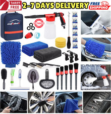 Car Wash Kit Auto Cleaning Vehicle Detailing Set Car Care Bundle Washing Supplie