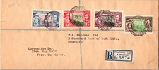 Dirección directriz Southern Rhodesia Scott 38-41.