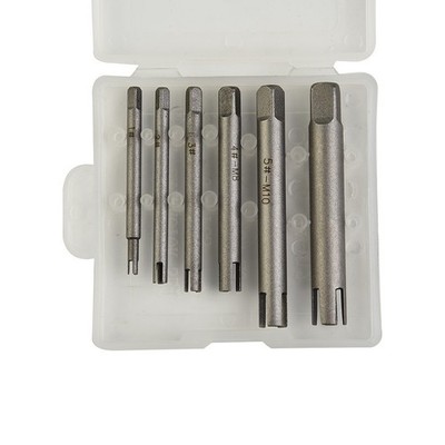 6x Schraube Gewindebohrer Extraktor Broken Head Schraubenentfernung Werkzeug