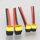 DIY Tinned End ESC RC Battery Port 90-Degree Turn XT90 XT60 Male Silicone Wire