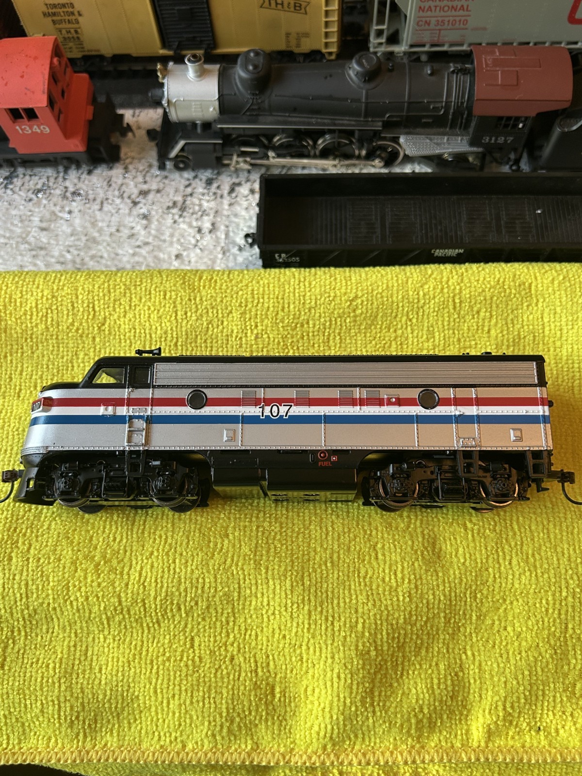 HO Scale Athearn 80261 RTR AMTRAK #107 NIB | eBay