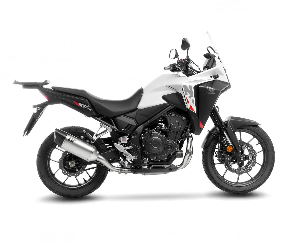 LeoVince slip-on exhaust LV-14 R Not Homologated EURO 5+ HONDA NX 500 2024 2026