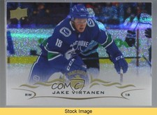 2018-19 Upper Deck Speckled Rainbow Foil Jake Virtanen #424 READ 01g1