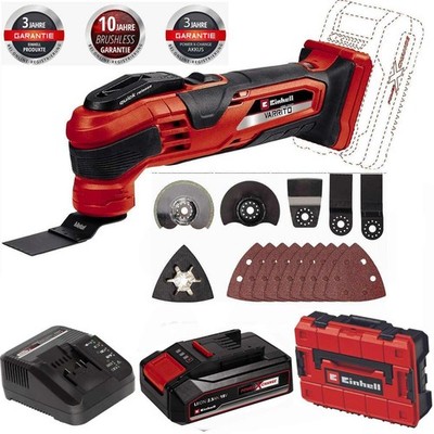 Einhell Akku-Multifunktionswerkzeug VARRITO 18V Akku 2.5 Ah, Ladegerät, Koffer