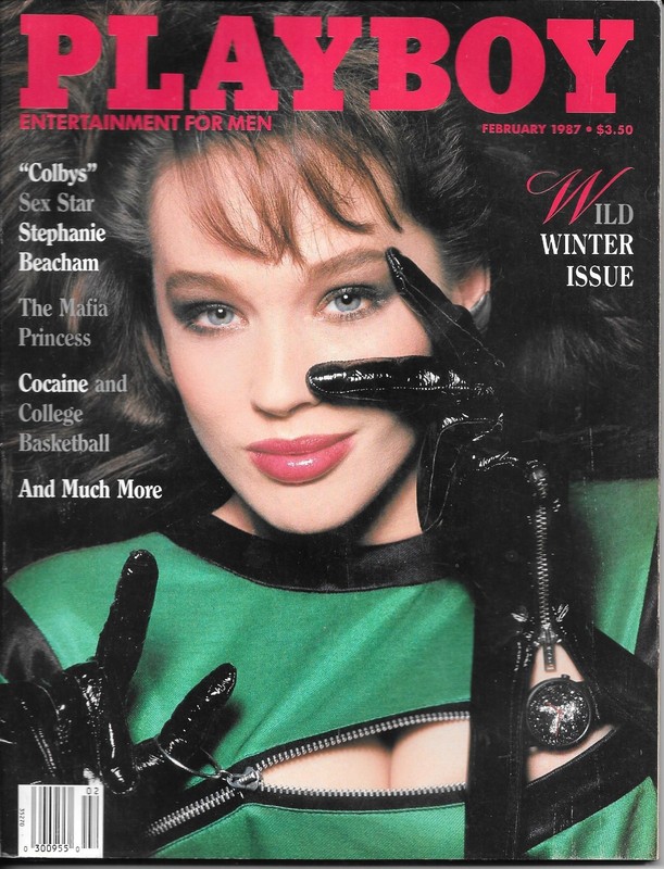 Playboy Magazine February 1987 Julie Peterson Playmate COMPLETE Winter Issue