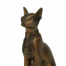 DESIGN TOSCANO Egyptian Cat Bastet Statue God...