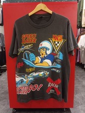 Vintage Speed Racer 1992s Classic Style Black Cotton T Shirt Unisex S-5xl Wa3501