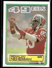1983 Topps #171 Renaldo Nehemiah San Francisco 49ers RC 1