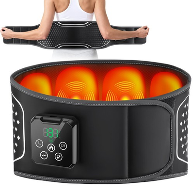 #ad Back Heating Pad with Massager– Heated Back Massage Belt with Pressure Pads ... $91.19