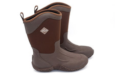 MUCK Tack II Mid Women’s Rain Boot Chocolate Size 8