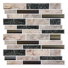 Thicker Design Peel and Stick Tile Backsplash, 12 12 Stick on Backsplash for...