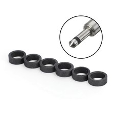 Fuel Injector Seal Rings Teflon 6pc For BMW 13537584315 N55 N53