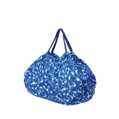 Foldable Bag L 40l Umi Blue Pattern