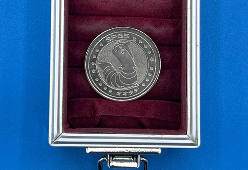 Furret Pokemon GOLD silver METAL silver coin Meiji Juice Japanese