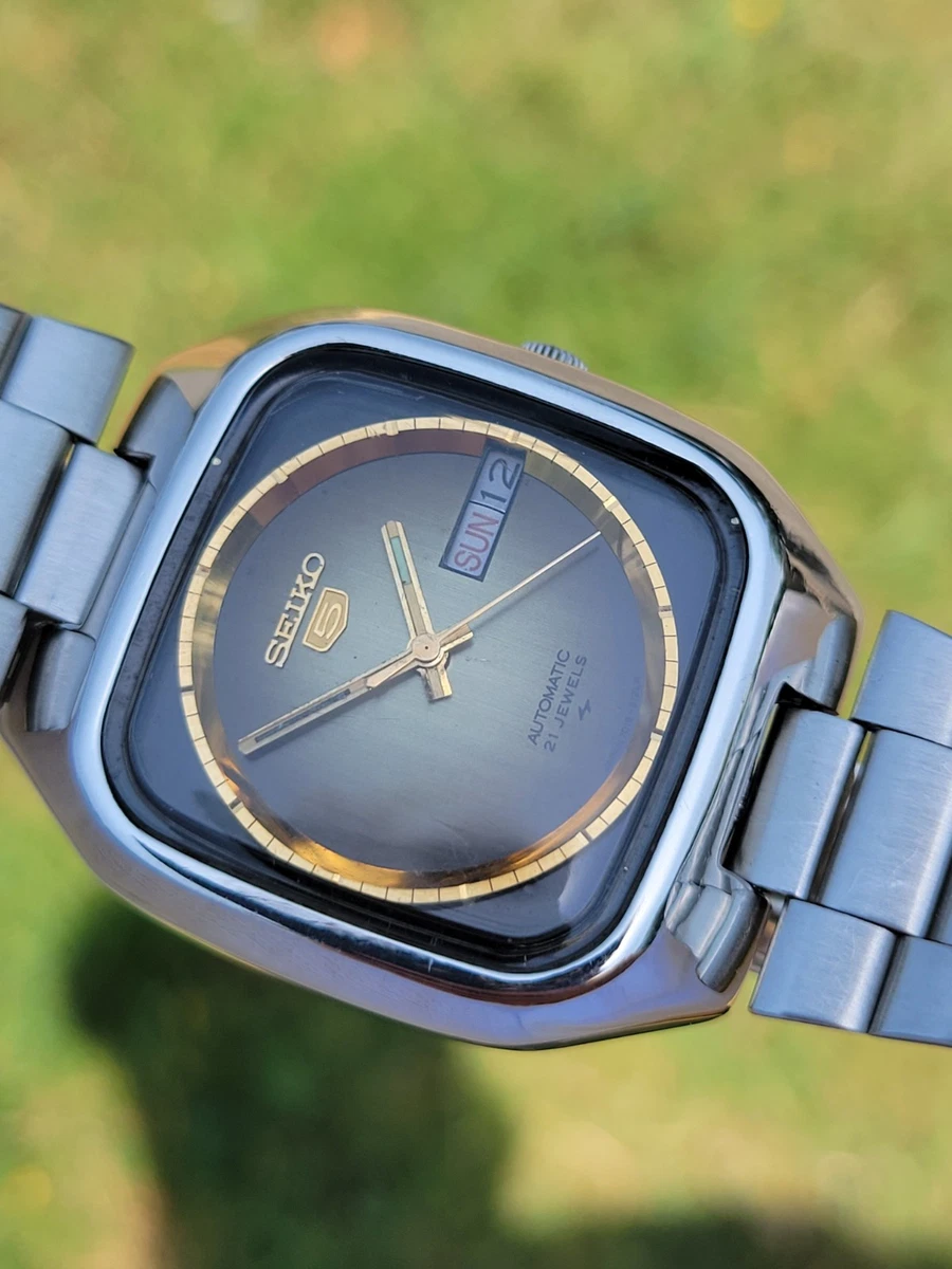 Seiko 5 Mechanical (Automatic) Square Wristwatches for sale - eBay