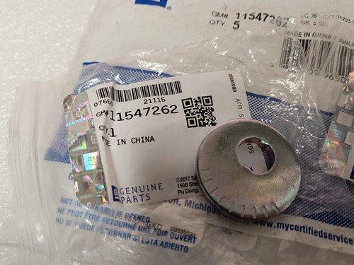 NEW OEM GM 17-24 Cadillac Camaro Rear Lower Suspension Control Arm Washer PAIR - Picture 2 of 8