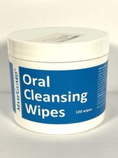 Maxi Guard Oral Cleansing Wipes For Dogs  Cats 100 Count Plaque Tartar Control