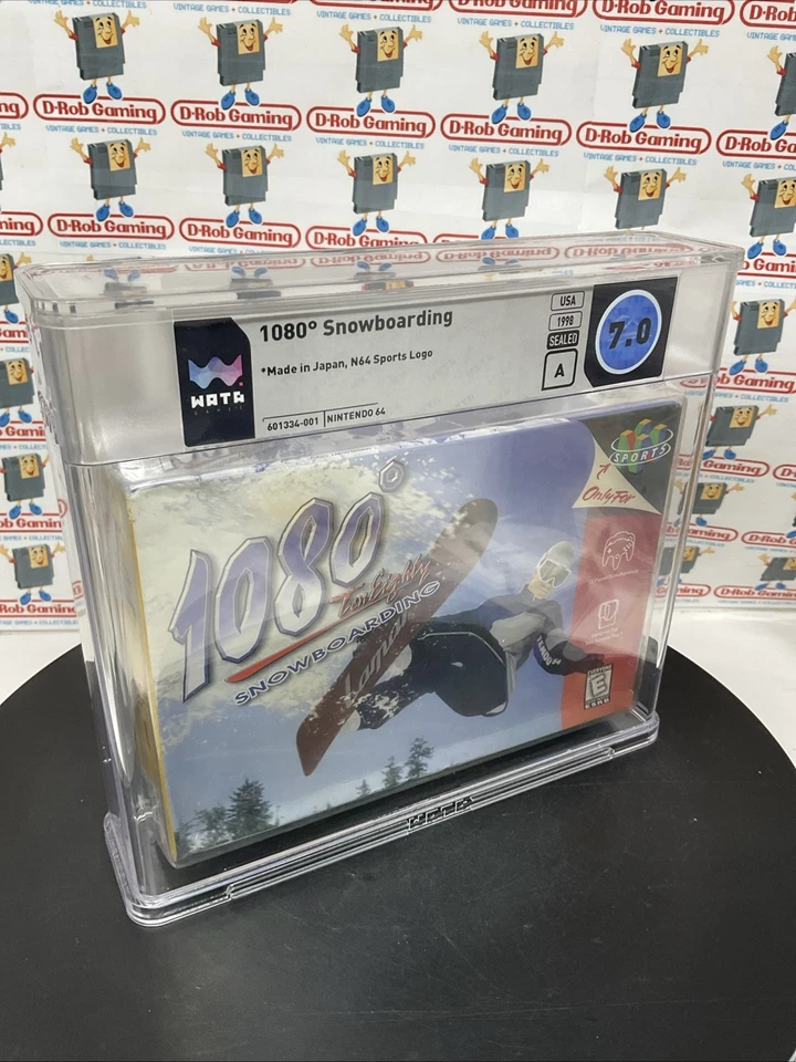 1080 Snowboarding Nintendo *RARE N64 Sports LOGO* New Sealed VGA WATA CGC pop 5 - Image 2 of 4