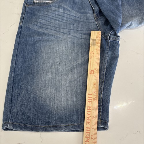 Vtg Ecko Unltd Jean Shorts Mens 38 Baggy Denim Y2k 90s Skater Streetwear Grunge - Picture 8 of 8