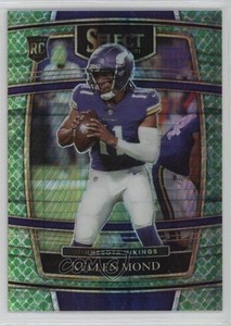 2021 Panini Select Concourse Dragon Scale Prizm /89 Kellen Mond #64 Rookie RC
