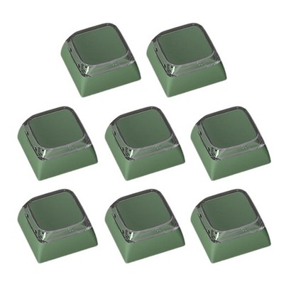 8pcs XDA Height Backlit Keycaps for Mechanical Keyboards Enthusiasts and Office