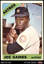 1966 Topps #122 Joe Gaines Astros 6 - EX/MT