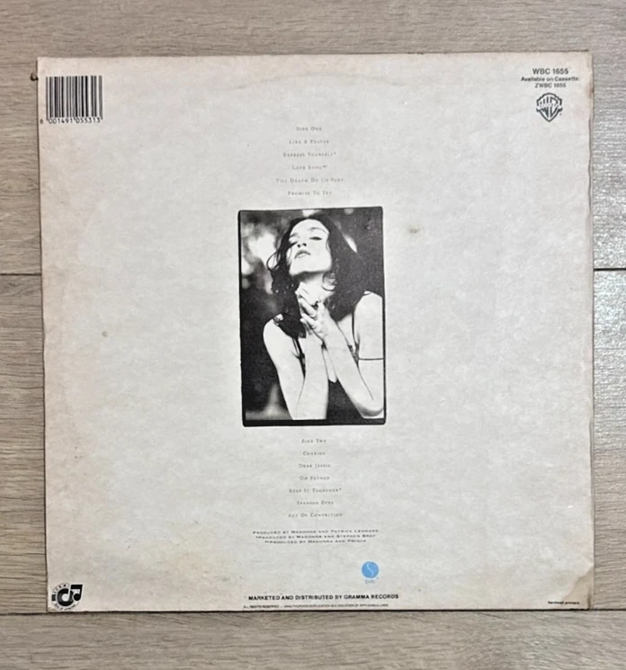 Madonna  Superb RARE Zimbabwe Pressing Like a Prayer Prince, Michael, Jackson - Image 2 of 4