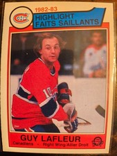 1983-84 O-Pee-Chee Guy Lafleur Highlight #183