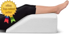 Memory Foam Leg Elevation Pillow  Support Pillow to Raise Feet for Better Elevat