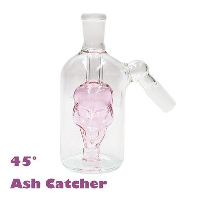 Premium Quality Thick Mini 14mm 45° Ash Catcher for Water Pipe Bong 1 PC