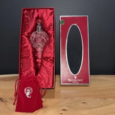 Waterford Crystal Kinsale Spire Ornament Mint in Box w Hanger