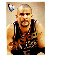Jason Kidd 2003-04 SkyBox Autographics Base Card #38 NBA New Jersey Nets