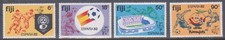 (F264-87) 1982 Fiji set of 4stamps Foot ball ESPANA 82 (CL)  (NT80)